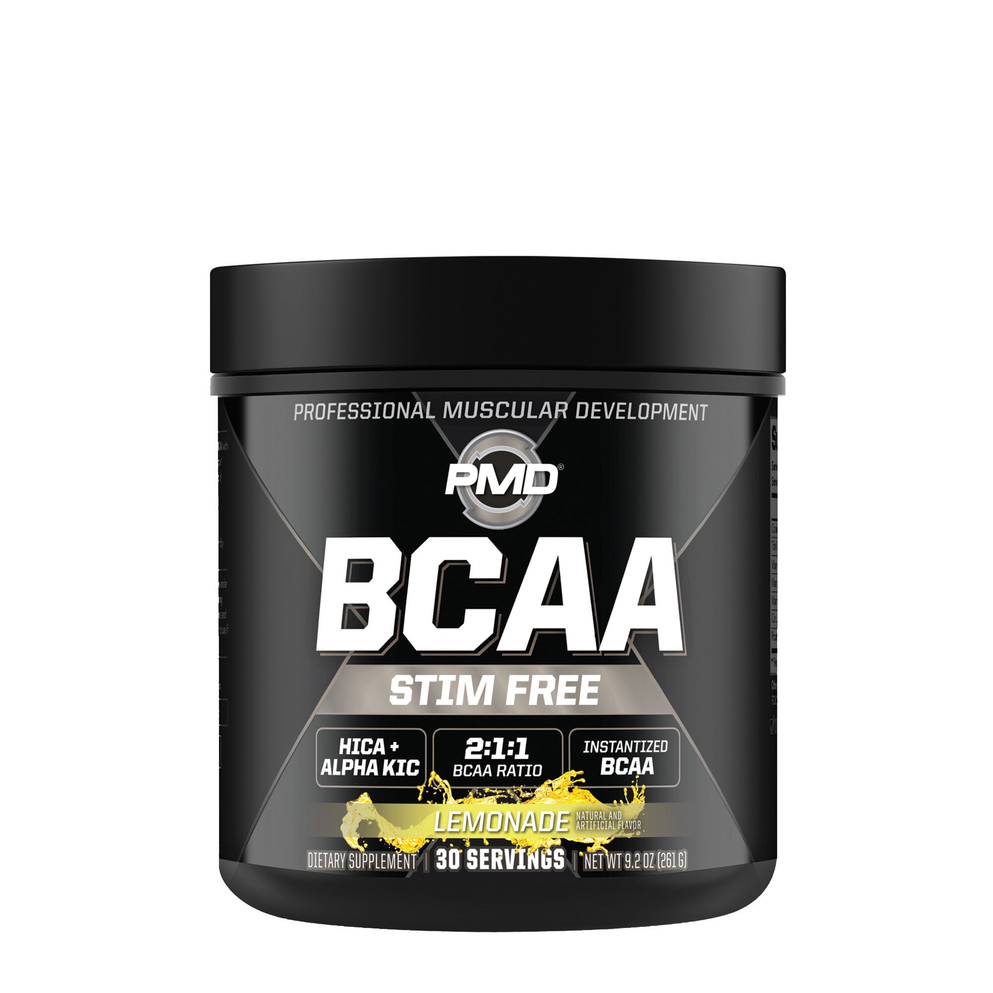 PMD® BCAA Stim Free Lemonade (30 Servings) Lemonade GNC